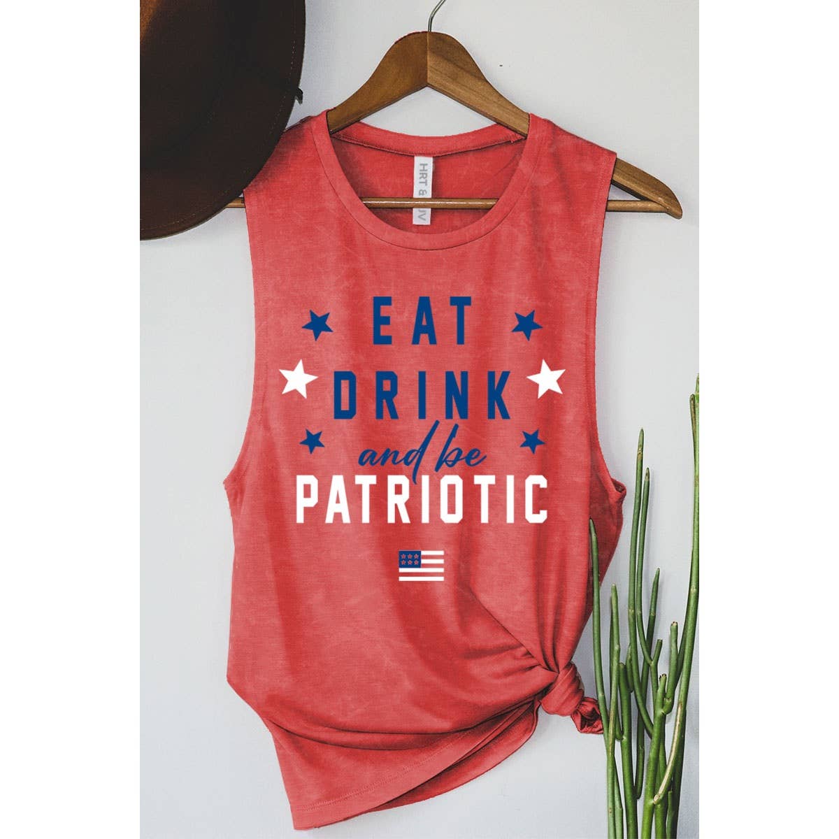 EAT DRINK TANK TOP