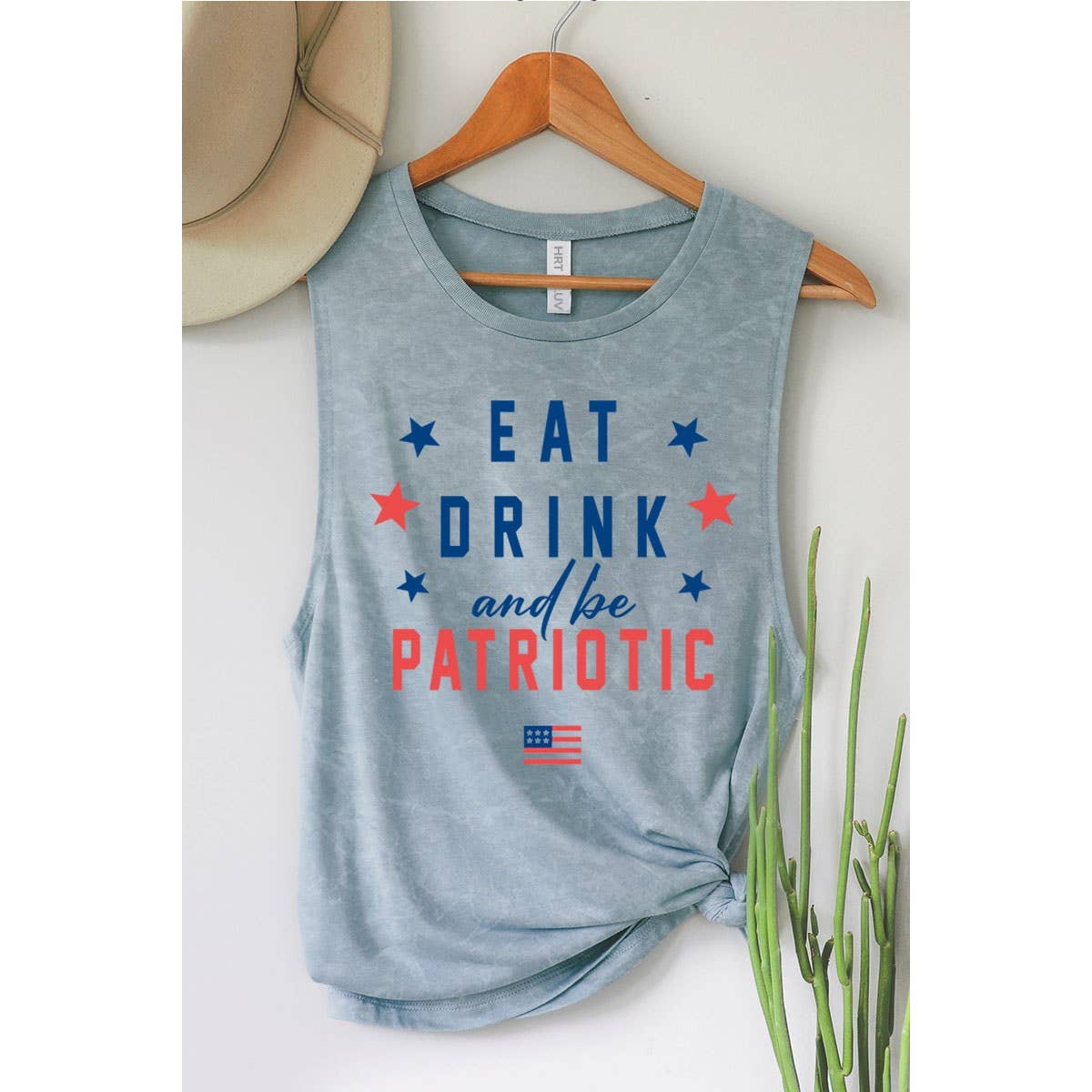 EAT DRINK TANK TOP