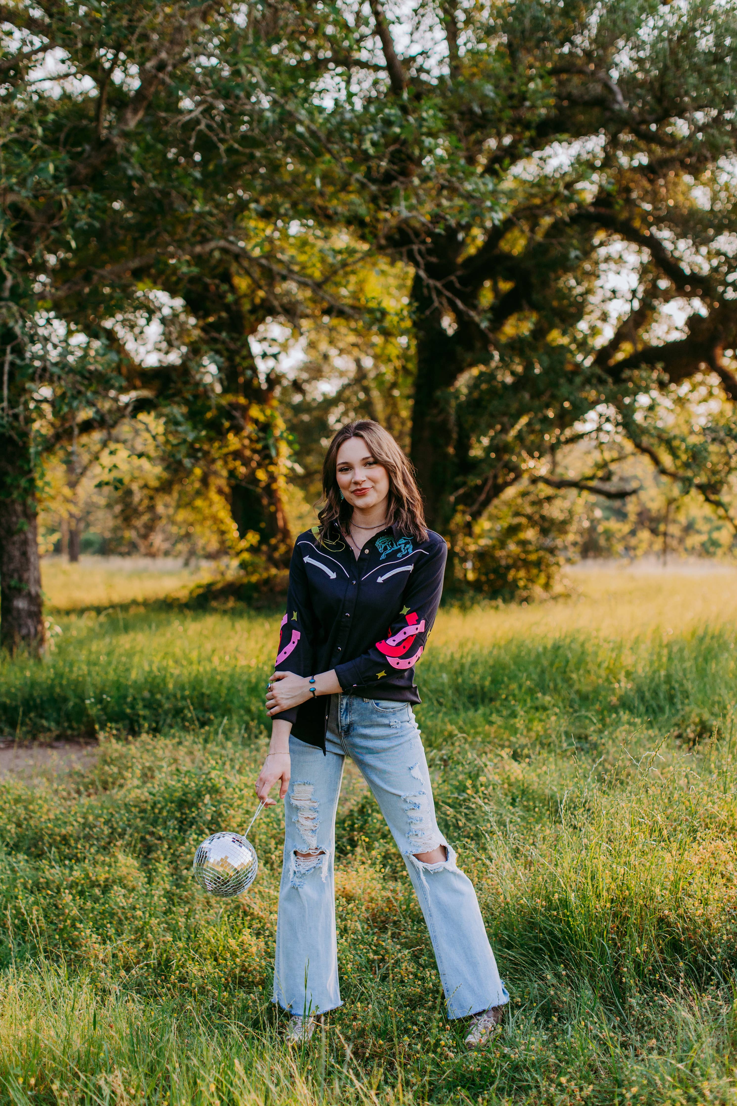 Fancy Western Button Down Shirt